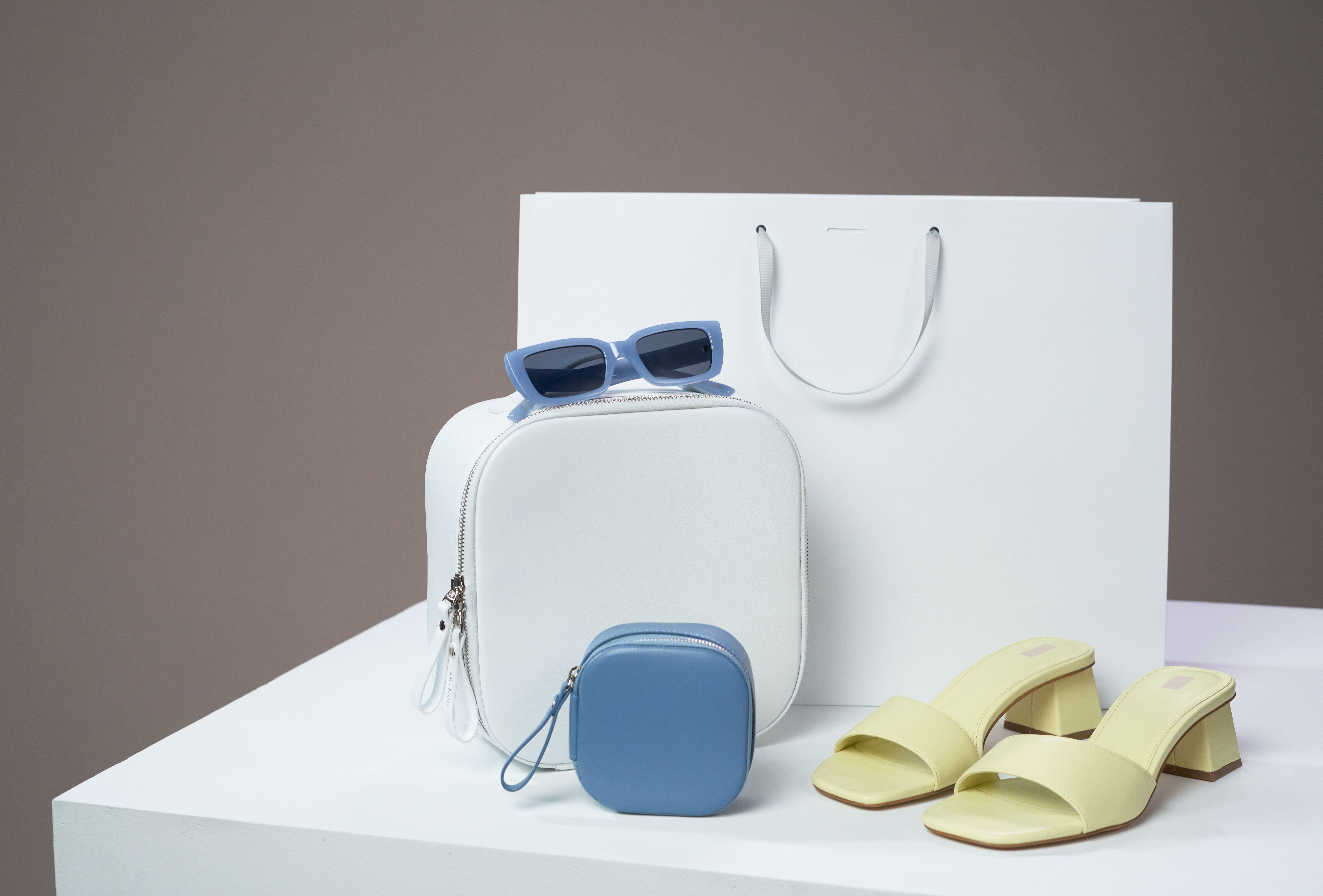 Bag Glass Slipper Combo